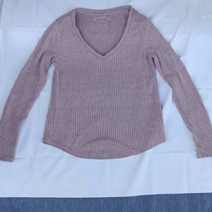 AERO seriously soft perfect v sweater size m